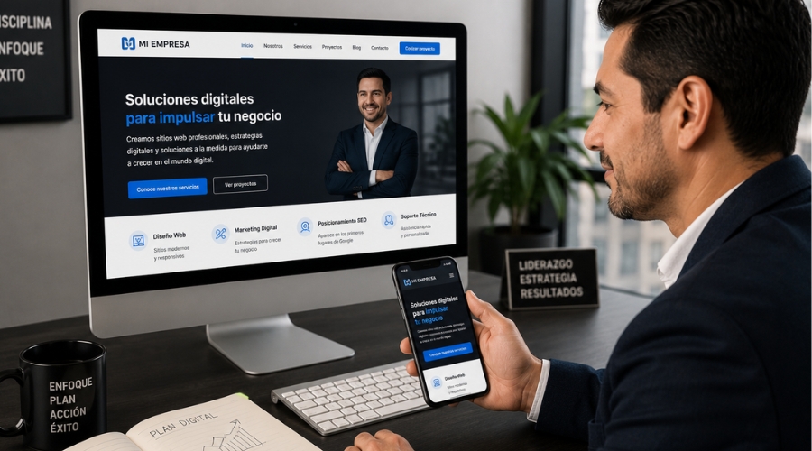 Diseño de páginas web para negocios en México | Expertos Web