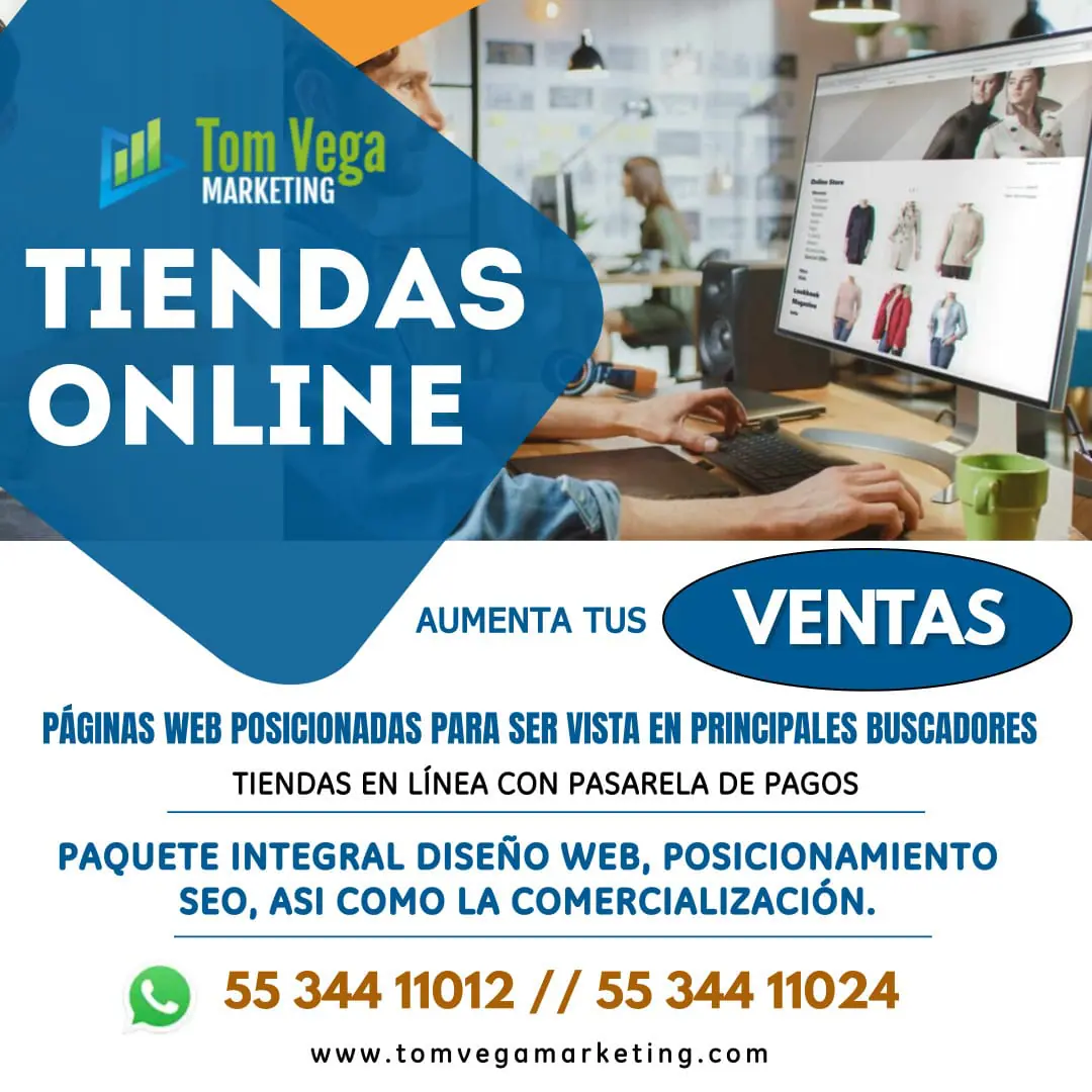 paginas web tiendas online cdmx